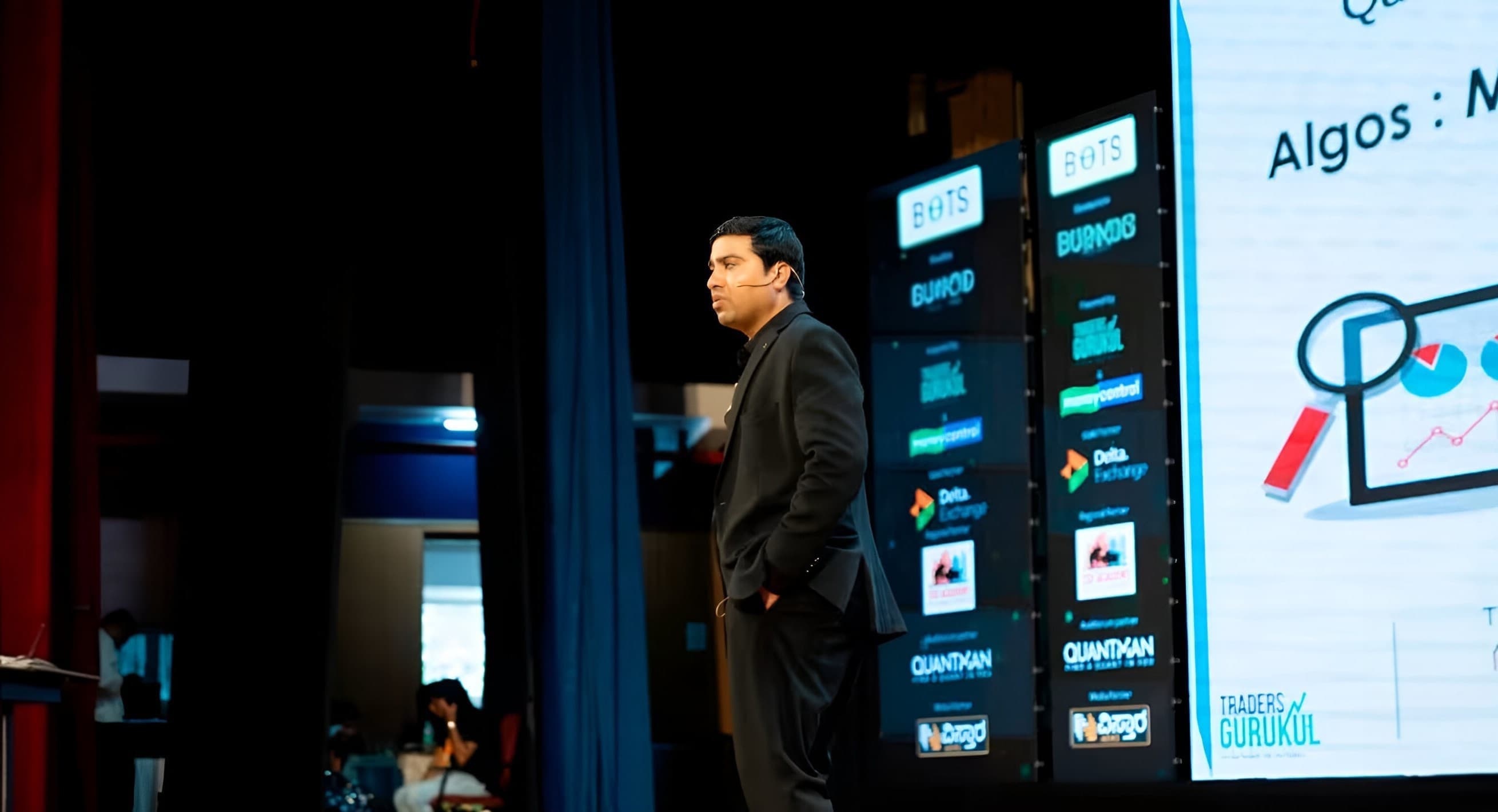 Stock market expert background